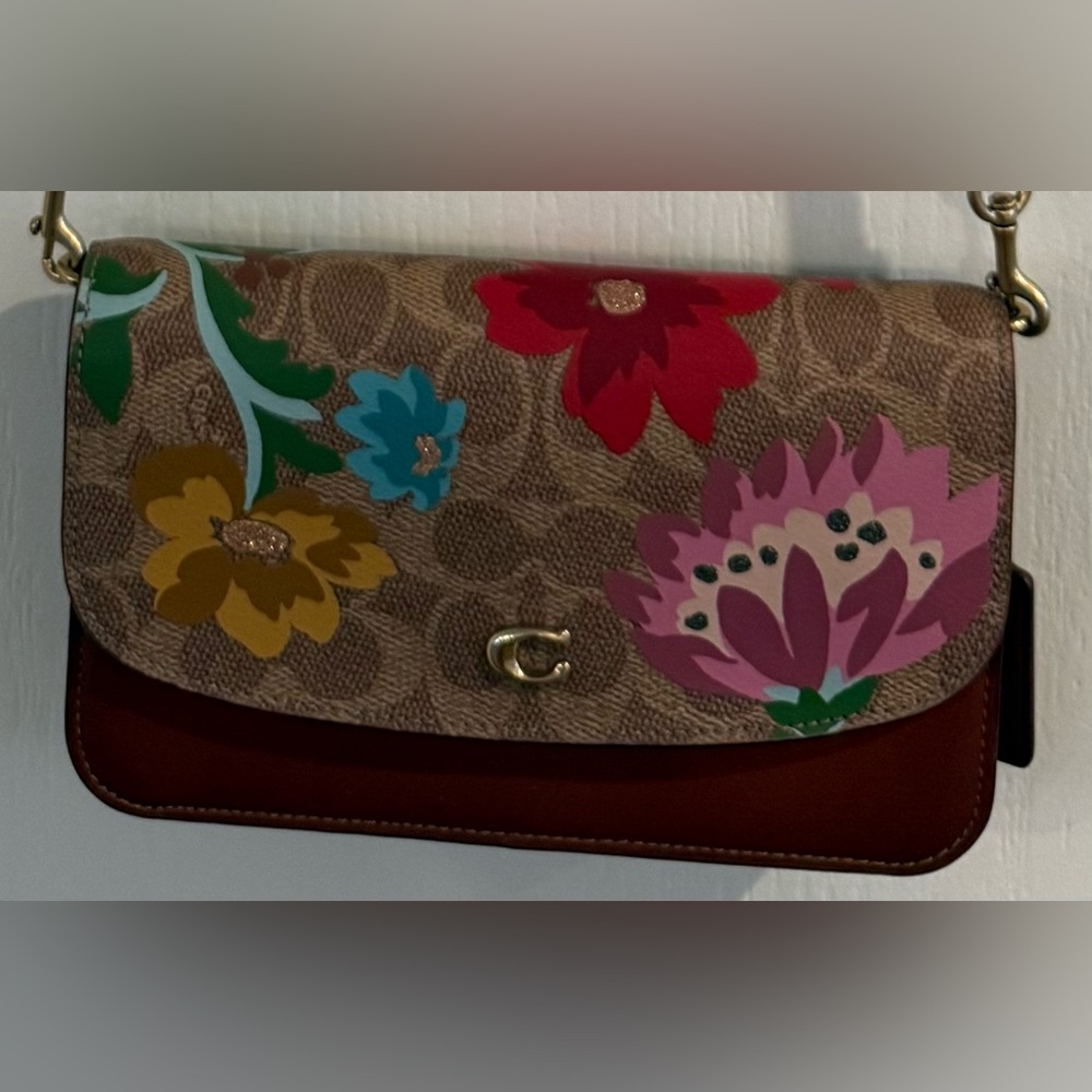 Coach Hayden Floral Crossbody Bag - Picture 3 of 8